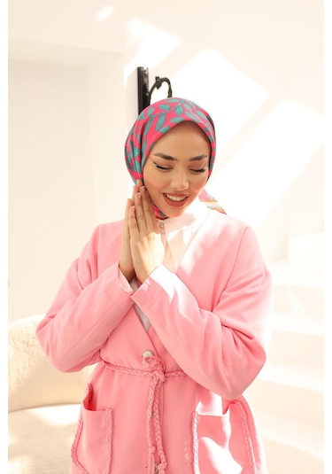 Soft Eşarp 73051-28 Pembe