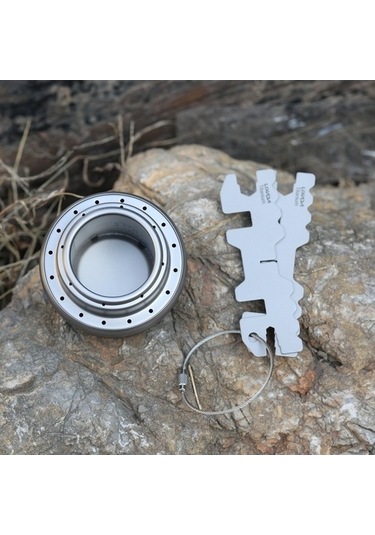 Ulzyvf Ultra Titanyum Skycity Seti Kompakt Alkollü + Tr Renkli Outdoor Ocak Çok Renkli