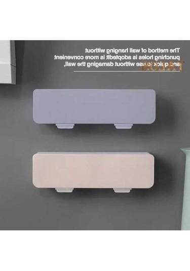 Pazly Şeffaf Kapaklı Büyük Kapasiteli Toz/su Geçirmez Duvara Monte Baharat Kutusu Kaşık Seti İle Şeffaf