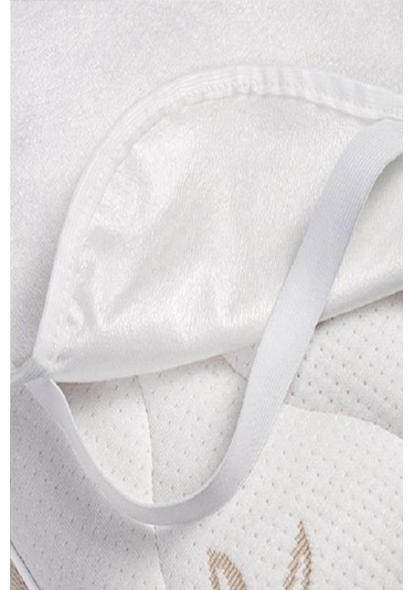 Mycey Sıvı Geçirmez Micro Alez 200x200 Cm Çift Kişilik Yatak Koruyucu Beyaz