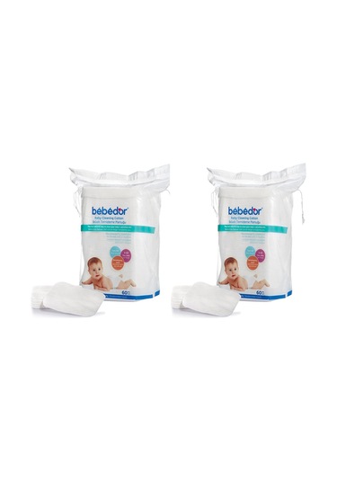 Bebedor B-631 Bebek Temizleme Pamuğu 2 Li Paket