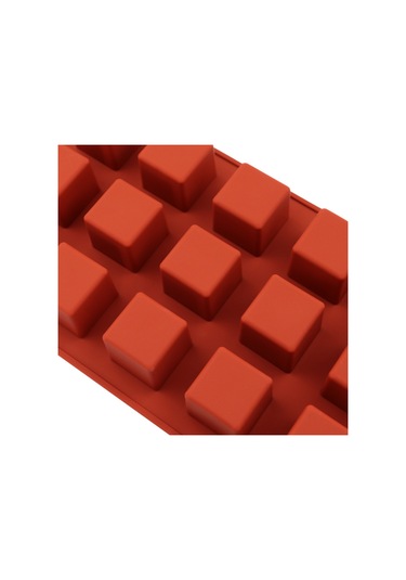 Vkemall 15 Kareli Silikon Kalıp: Pasta, Çikolata Ve Mum Yapımı İçin Kolay Çıkarma Özelliği - Isı Dayanıklı -60 C/+240 C Beyaz