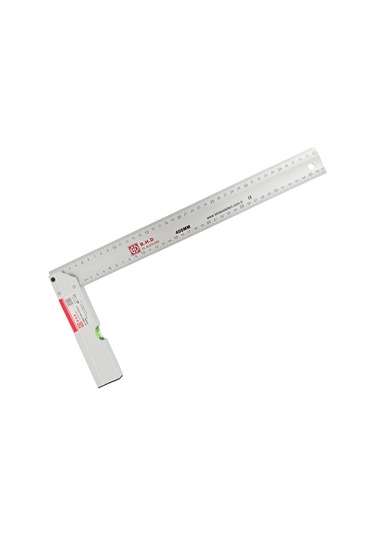 Fixonic B.h.d Bhd00198 400mm/40cm Alüminyum L Marangoz Gönye/su Terazili