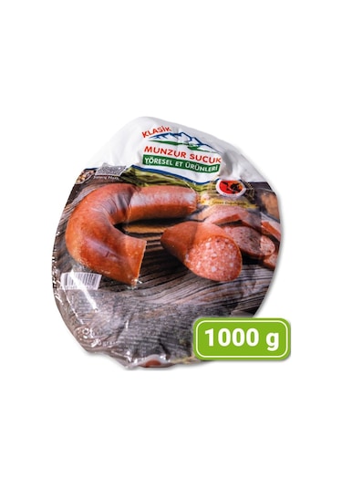 Munzur Klasik Acılı Dana Kangal Sucuk 1000 Gr