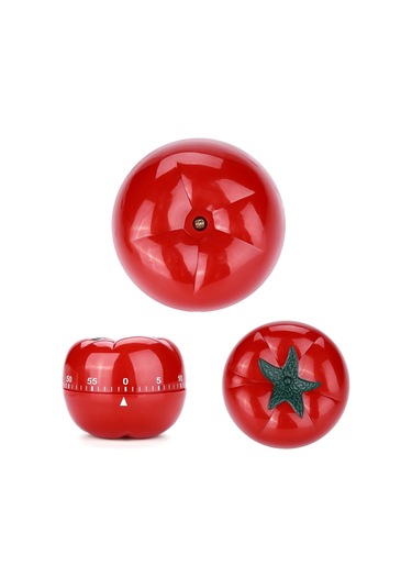 Xindoker Mekanik 60 Dakika Geri Sayım Zamanlayıcı Büyük Boy 7.2x5.5cm Mutfak, Bakıma Uygun Zilli Hatırlatıcı