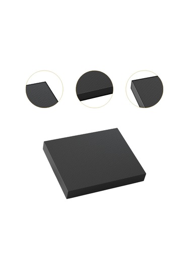 Suntek Egzersiz Dengesi Yumuşak Kalın Yoga Diz Yedi Siyah Siyah