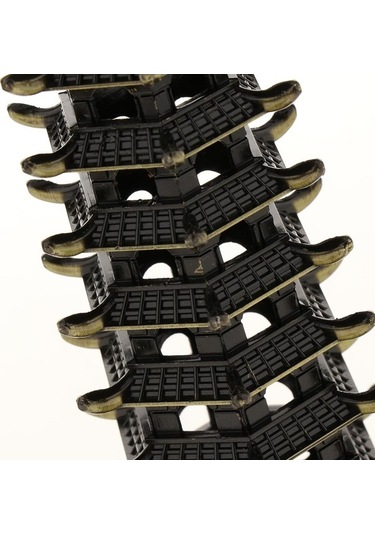 Pazly Wen Suntek Sanatları Modeli Kulesi El Çin Chang Bronz-18cm Xd