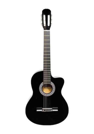 Cg-3901bk Klasik Gitar 4/4 Sap Ayarlı Kesik Kasa Full Set