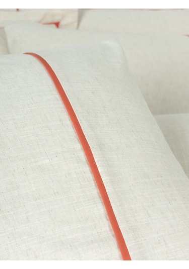 Cotton Box 1571/1-cb Inborn Ck Nevresım Takımı Banded Turuncu Turuncu