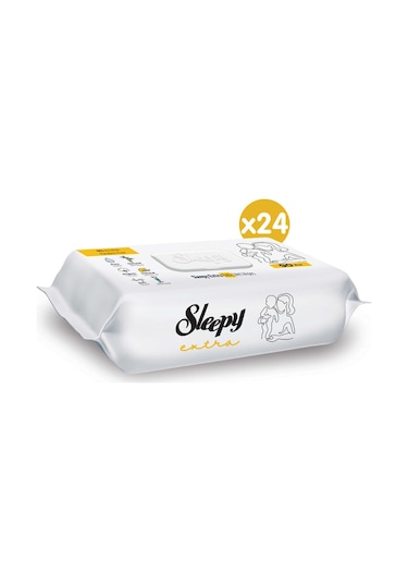 Sleepy Extra Islak Bebek Havlusu 24 x 90 Adet 2160 Yaprak