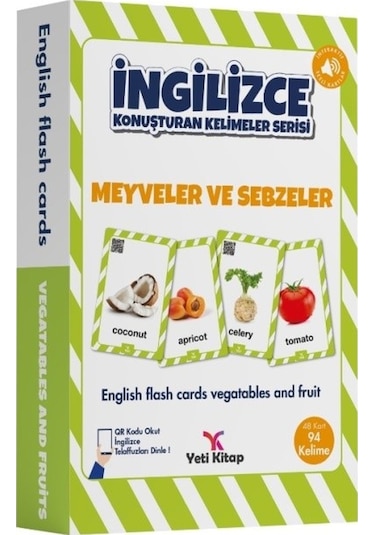İngilizce Konuşturan Kelimeler Serisi - Meyveler Ve Sebzeler