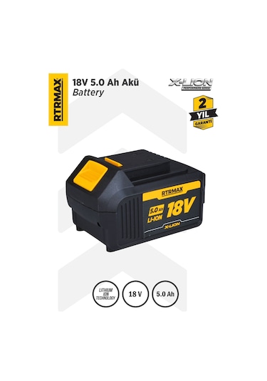 RTRMAX RTX1805 X-Lion Akü Yedek Batarya 5.0 Ah