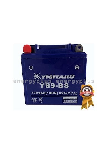 12v 9 Ah Motosiklet Motorsiklet Aküsü Yb9-bs Yiğit Akü 2022