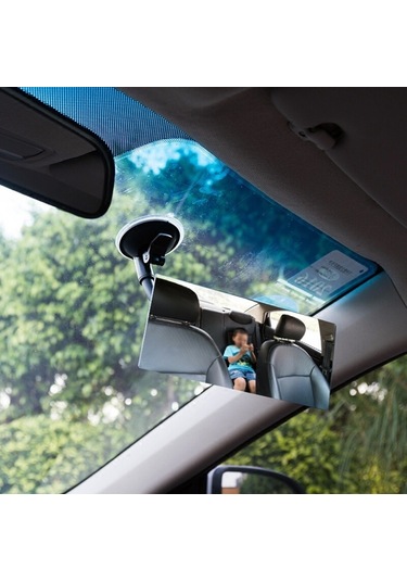 Sones 360 Derece Ayarlanabilir İç Cam Dikdörtgen Kör Nokta Aynası