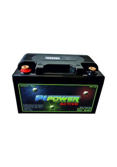 Pipower Active 12v 6ah Lithium Lifepo4 Lityum Motosiklet Aküsü