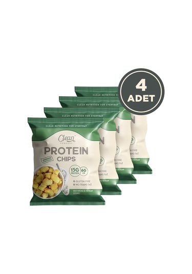 Clean Powders Protein Chips 50 Gr Ekşi Krema Soğan 4 Adet Ekşi Krema - Soğan