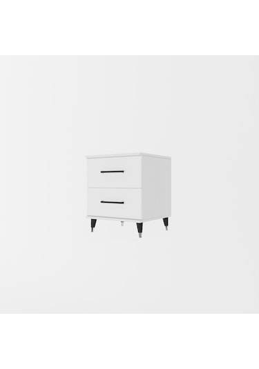 Şifonyer Dört Çekmeceli Parlak Beyaz