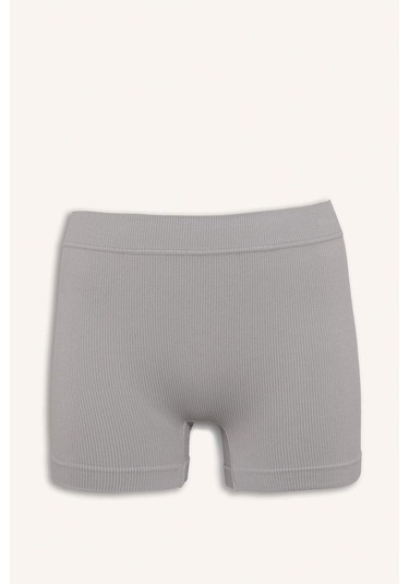 Defacto Lastikli Bel Gri Seamless Fitilli Boxer I0628ax26hsgr52 Gri-gr52
