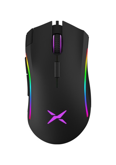 Maiyame Delux M625 Rgb Aydınlatmalı 7 Tuşlu 4000 Dpı Oyuncu Faresi - Siyah 001