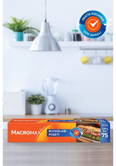 Buzdolabı Poşeti Orta Boy - 75 Li Paket X7