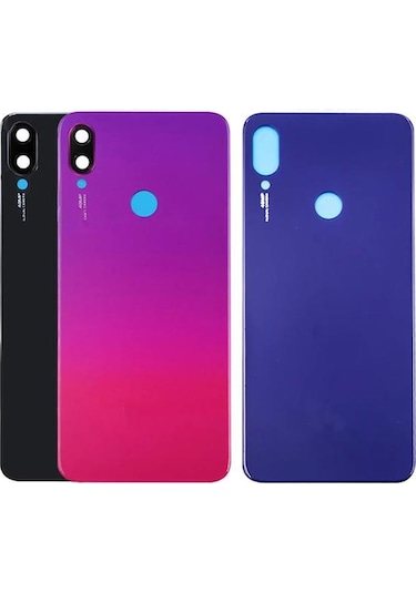 Xiaomi Redmi Note 7 İle Uyumlu Arka Pil Kapak Kırmızı