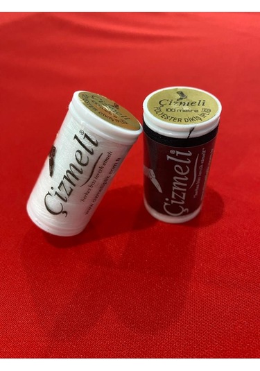 Siyah & Beyaz Dikiş İpliği Küçük Makara 2 Adet