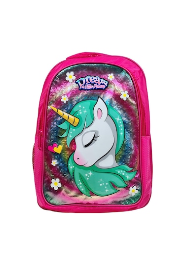 Mergenshoes Bf0084 Pembe Lisanslı 2 Li İlk Ve Ortaokul Sırt Çantası Pembe