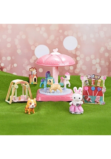 Mega By Dreamy Mini Tavşan Atlıkarınca Eğlence 6659
