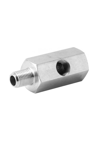Wezone M10x1.0 Erkek-dişi Yağ Basıncı Sensörü Tee Adaptörü, 1/8" Npt Orta Tap, Evrensel Uyumlu, Paslanmaz Çelik, Honda-hyundai-mazda Uygun