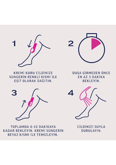 Veet Pure Duşta Tüy Dökücü Krem Hassas Ciltler 150 ML