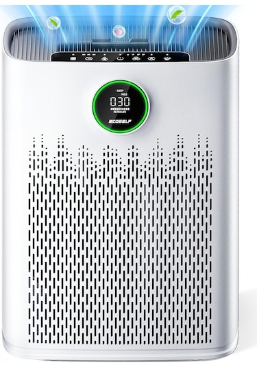 Yk Desing Zy3866wf Hava Temizleyici, Koku Giderici Ve Hava Nemlendirici Beyaz