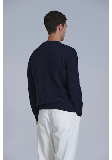 Lufian Erkek Kazak 112090139 Lacivert Lacivert