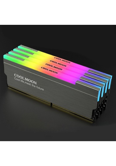 Dolıty Ram Için Soğutucu Radyatör Ddr3 Ddr4 Bellek Isı Gri