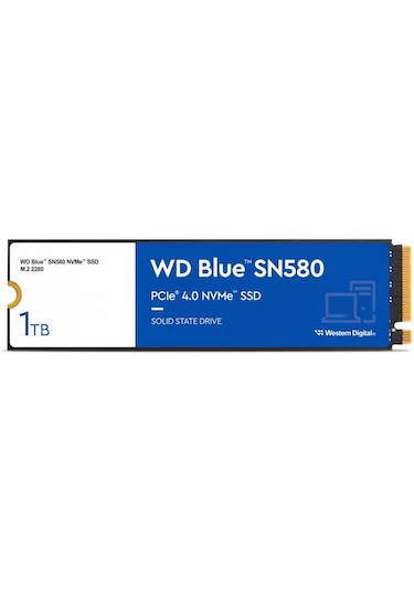 WD Blue SN580 WDS100T3B0E 4150/4150 MB/S 1 TB M.2 NVMe SSD