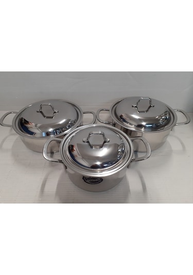 Gülsan Mikro Inox Tencere Seti