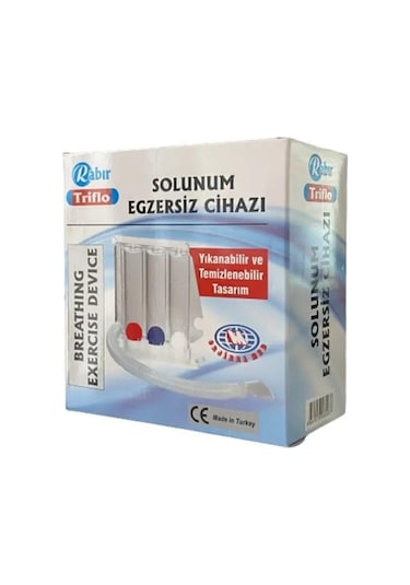 Rabır Triflow Solunum Egzersiz Cihazı
