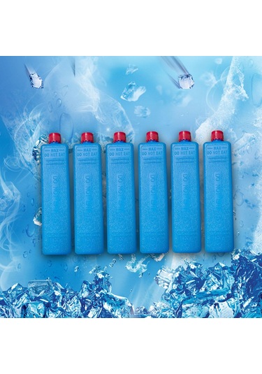 Dolıty 6x Buz Kutuları Dondurucu Blokları Çok Fonksiyonlu Mavi