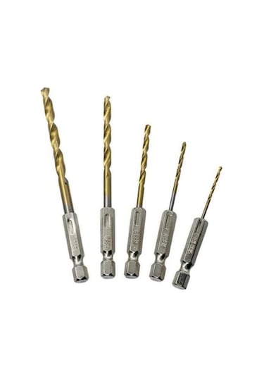 Bn5 Şarjlı Tornavida Bits Matkap Ucu Seti Takımı 5 Parça