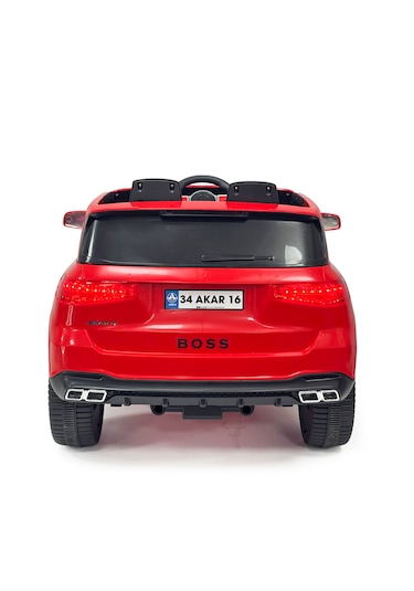 Akar Boss Gt 12v Uzaktan Kumandalı Akülü Araba - Dans Modlu Kırmızı