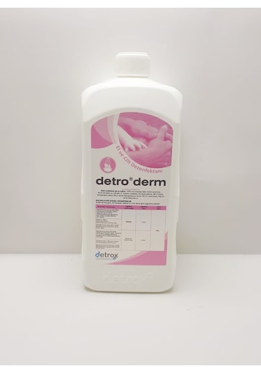 Detroderm 1 Litre El Dezenfektanı