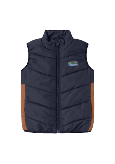 Name It Nkmmylane Vest Block2 Erkek Çocuk Yelek Lacivert