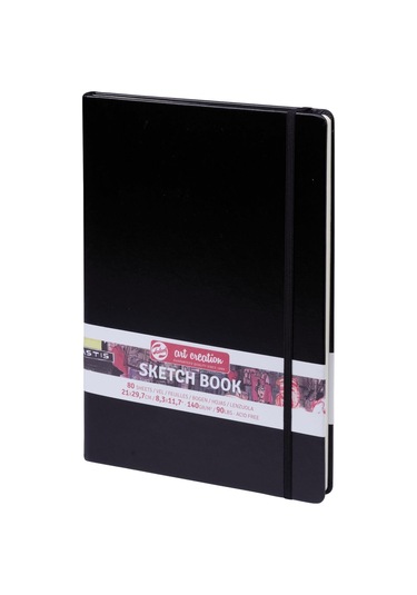 Talens Art Creation Skizzenbuch Schwarz 21 x 29.7 Cm. 140 g