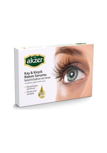 Akzer Kaş Kirpik Bakım Serumu 2&10Ml
