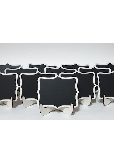 Ahşap,Mini Kara Tahta(10'Lu Ve 15'Li Paket)