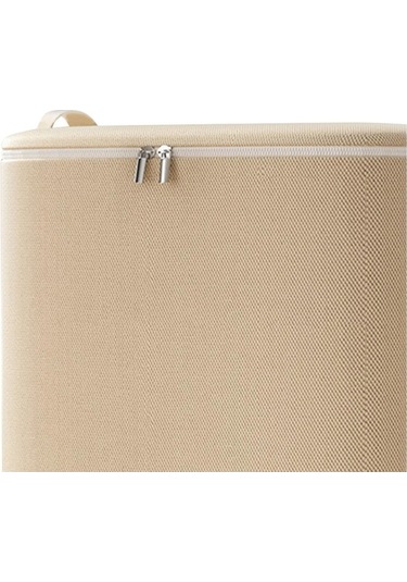 Pazly Tote Suntek Saklama Kutusu Katlanabilir Giysi Çantası Bej 180l-50x50x70cm Sl Diğer