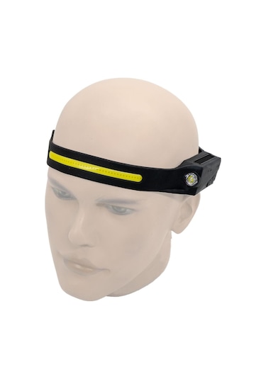 Rox 0228 Şarjlı Led Kafa Feneri 350 Lümen Siyah