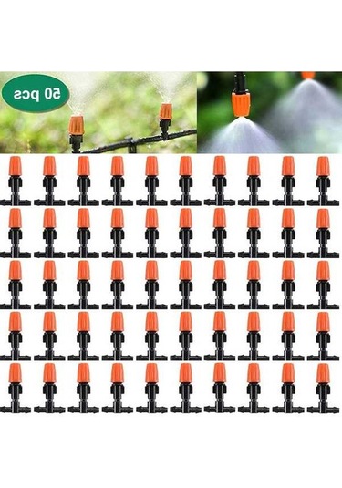 Pazly Sulama Seti, Serinletme Mikro Fıskiyeleri, Bahçe Damlatma Damla Sistemi 50 Adet Geeroyoo