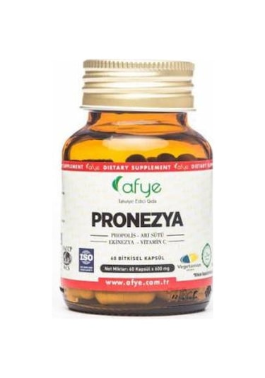 Afye Pronezya 60 Kapsül Propolis-Vitaminc-Ekinezya-Arı Sütü