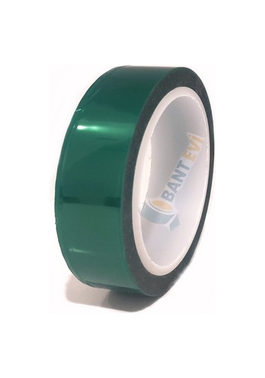 Yüksek Isıya Dayanıklı Bant Maskeleme Bandı 30Mm X 66Metre Yeşil
