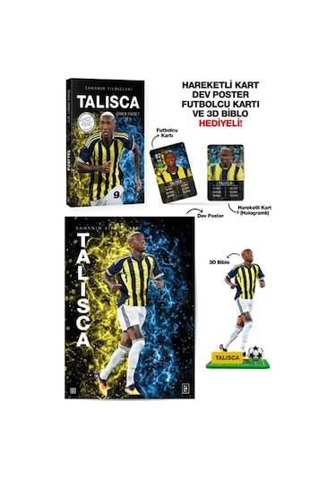 Sahanın Yıldızları Talisca 3d Biblo Hediyeli